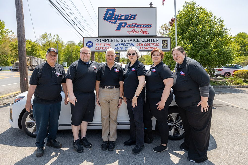 The Byron's Patterson Auto Body team